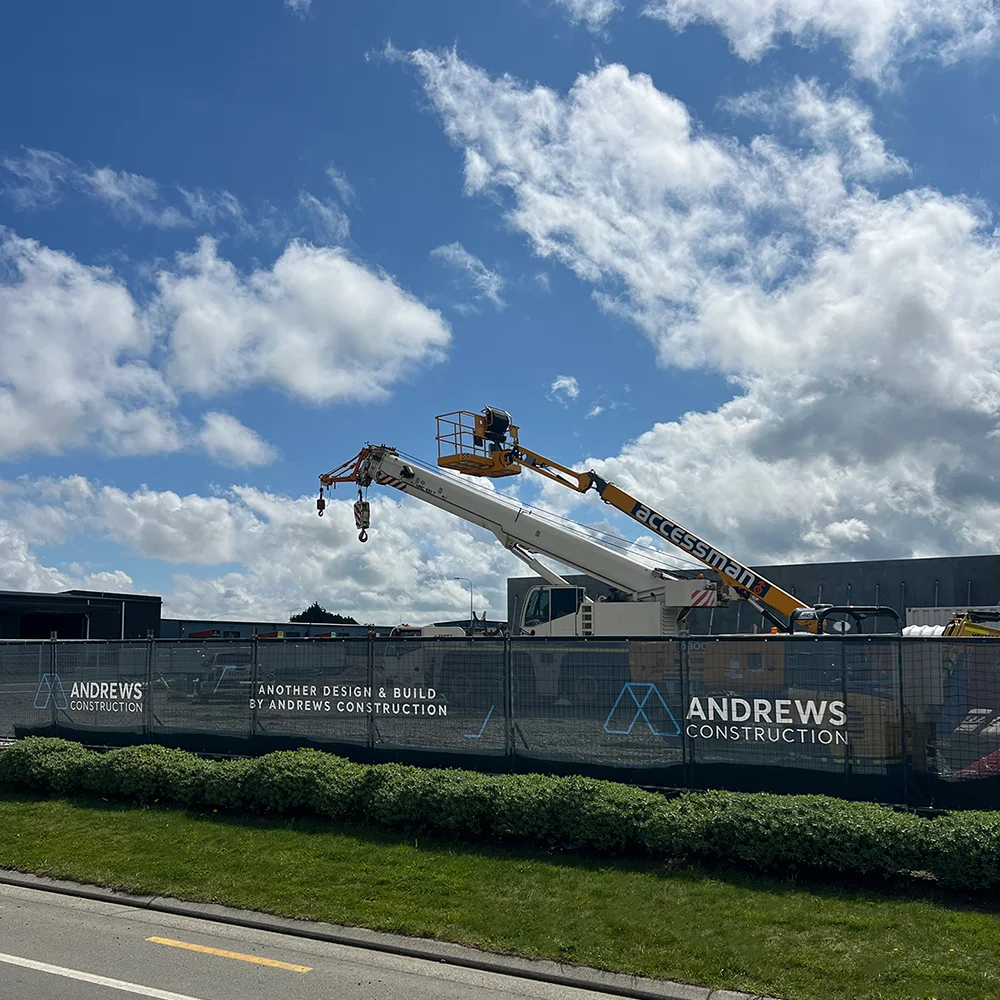 Novus Glass, Andrews Construction